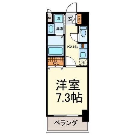 アジリア大曽根の物件間取画像